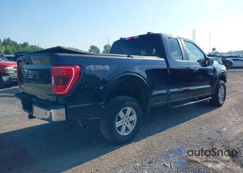 2021 Ford F-150 Xl z USA, uszkodzony, nr VIN 1FTEX1EP3MFC93375